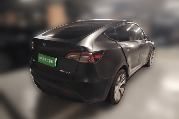 Used Tesla Model Y 2022 Revised Version Long-Range All-Wheel Drive Rear Right 45 Deg