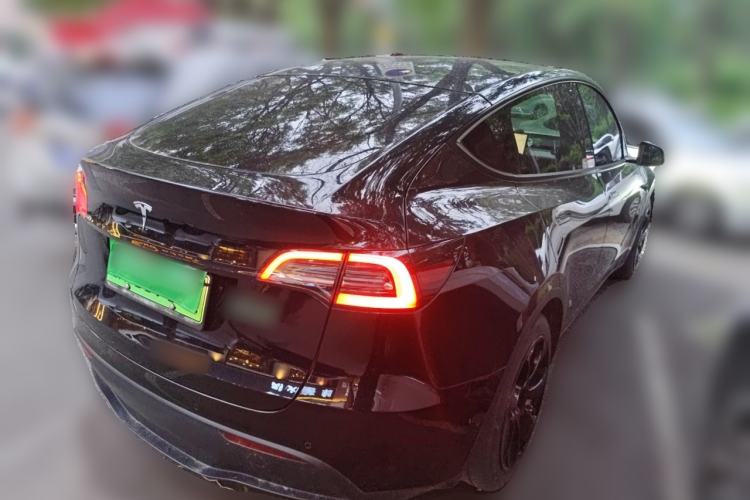 Used Tesla Model Y 2022 Revised Version Rear-Wheel Drive Rear Right 45 Deg