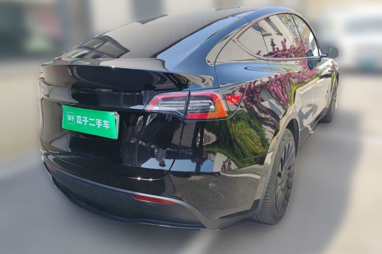 Used Tesla Model Y 2022 Revised Version Rear-Wheel Drive Rear Right 45 Deg