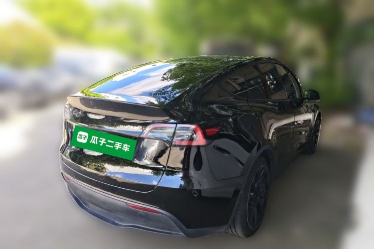 Used Tesla Model Y 2022 Revised Version Rear-Wheel Drive Rear Right 45 Deg
