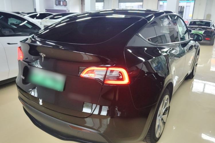 Used Tesla Model Y 2022 Revised Version Rear-Wheel Drive Rear Right 45 Deg