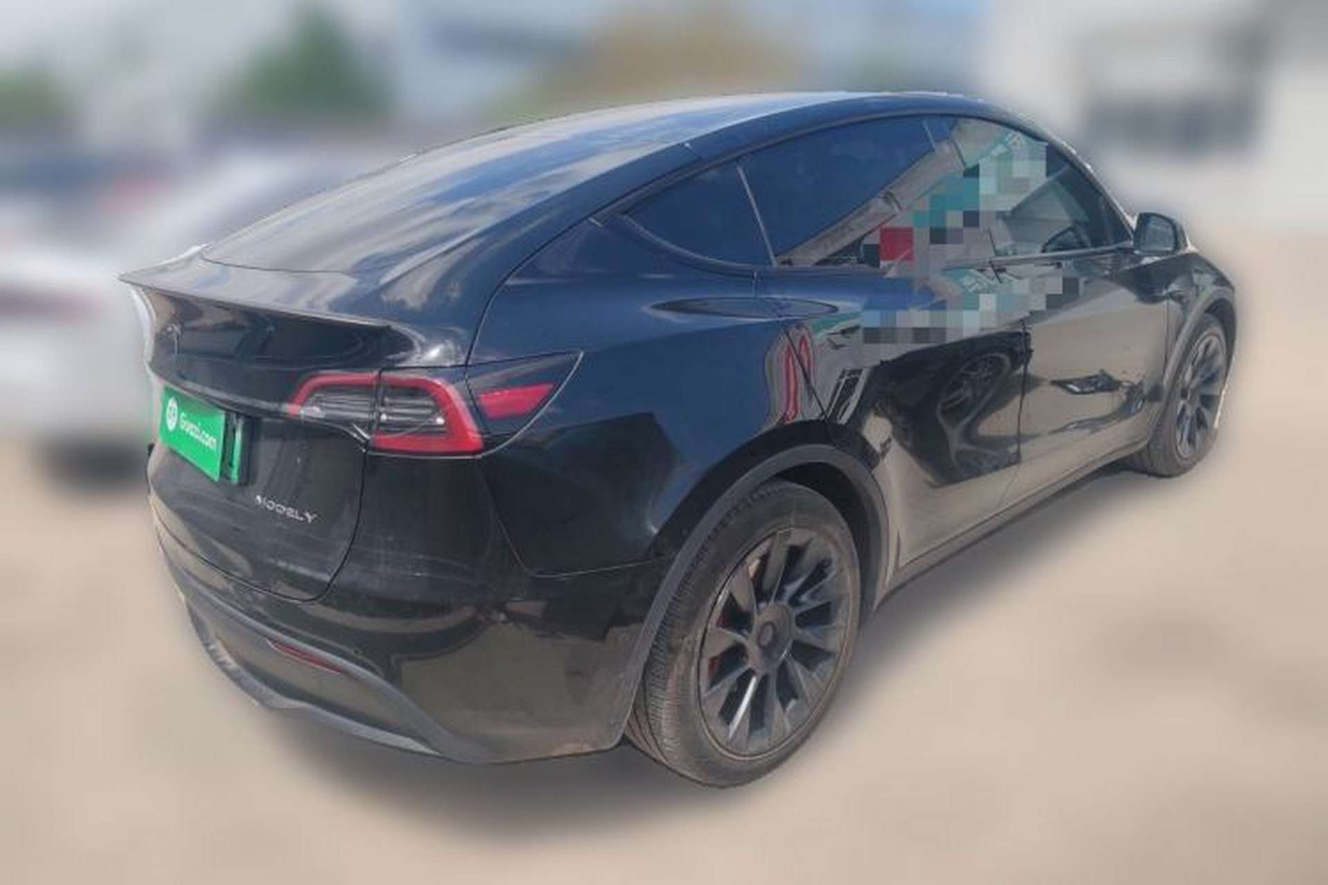 Used Tesla Model Y 2022 Revised Version Long-Range All-Wheel Drive Rear Right 45 Deg