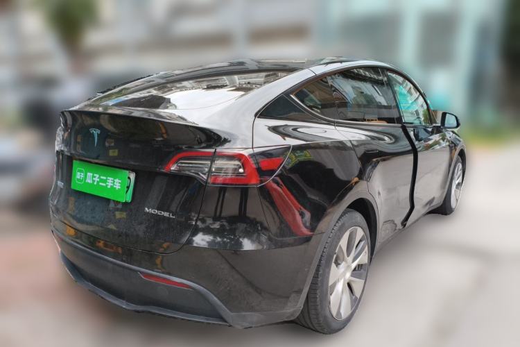 Used Tesla Model Y 2022 Revised Version Rear-Wheel Drive Rear Right 45 Deg