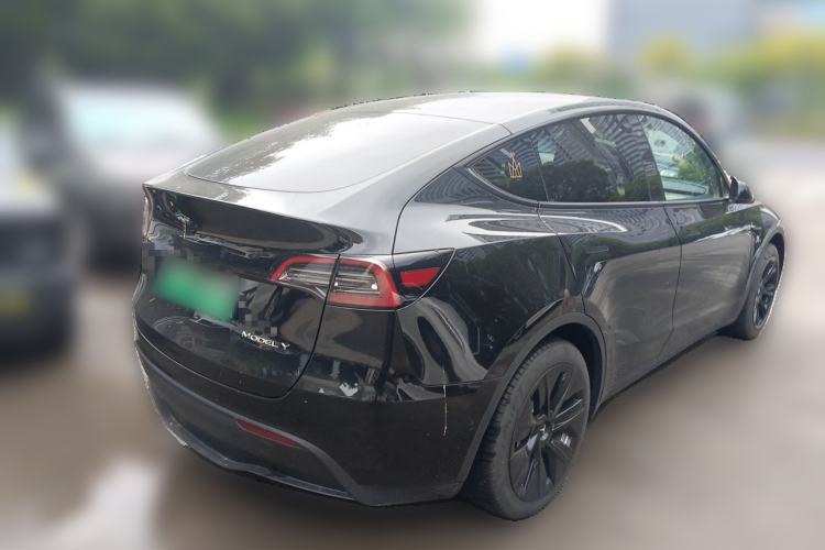 Used Tesla Model Y 2022 Revised Version Rear-Wheel Drive Rear Right 45 Deg