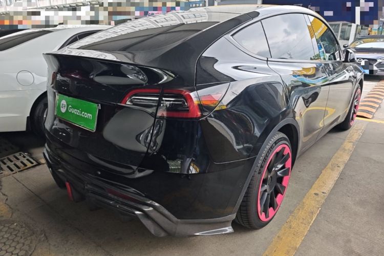 Used Tesla Model Y 2022 Revised Version Rear-Wheel Drive Rear Right 45 Deg