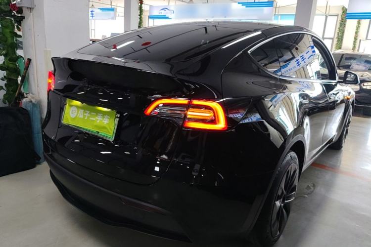 Used Tesla Model Y 2022 Revised Version Rear-Wheel Drive Rear Right 45 Deg