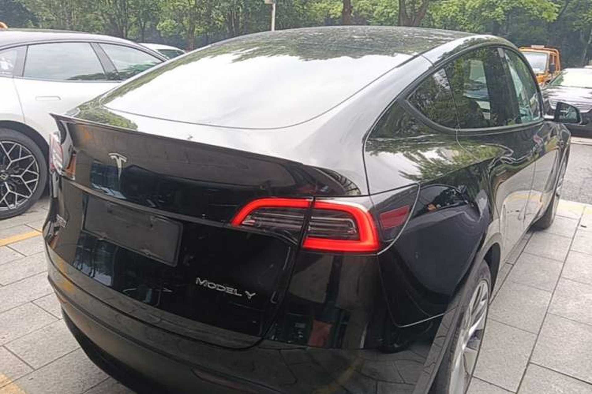 Used Tesla Model Y 2022 Revised Version Rear-Wheel Drive Rear Right 45 Deg