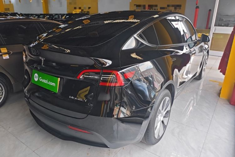 Used Tesla Model Y 2022 Revised Version Rear-Wheel Drive Rear Right 45 Deg