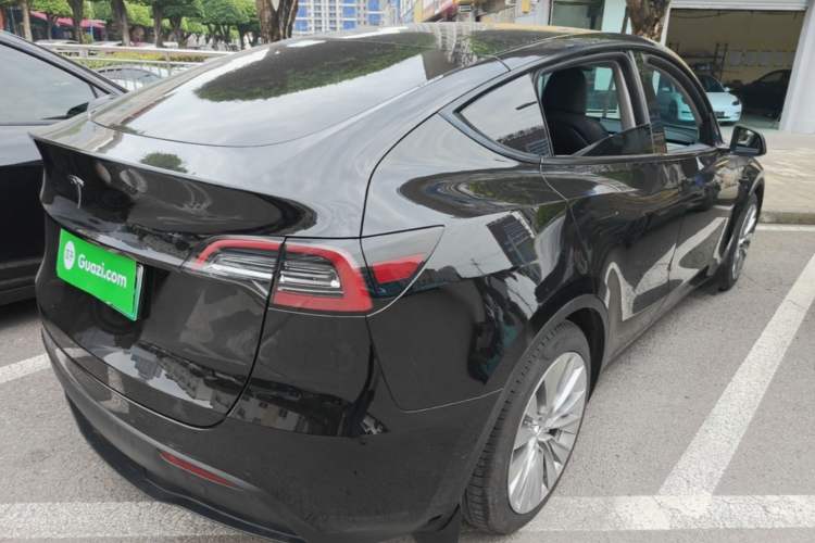 Used Tesla Model Y 2022 Revised Version Rear-Wheel Drive Rear Right 45 Deg
