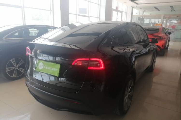 Used Tesla Model Y 2022 Revised Version Rear-Wheel Drive Rear Right 45 Deg
