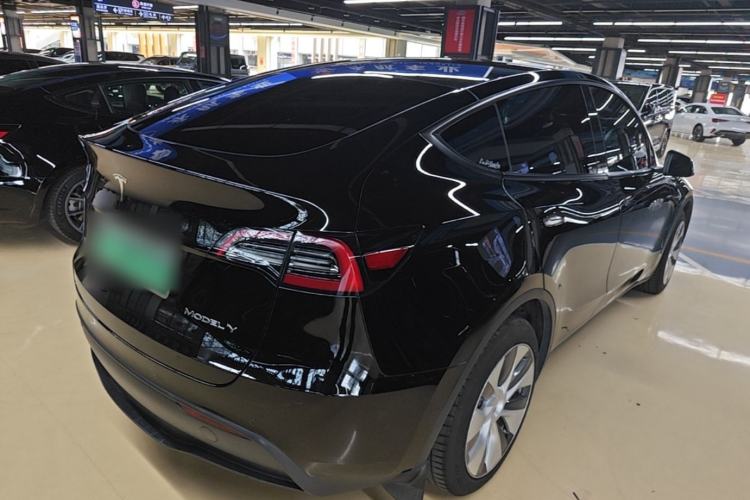 Used Tesla Model Y 2022 Revised Version Long-Range All-Wheel Drive Rear Right 45 Deg