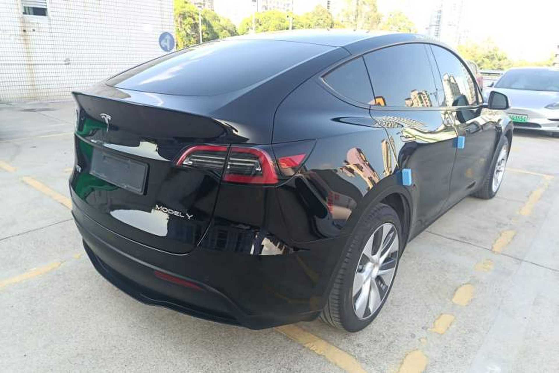 Used Tesla Model Y 2022 Revised Version Rear-Wheel Drive Rear Right 45 Deg