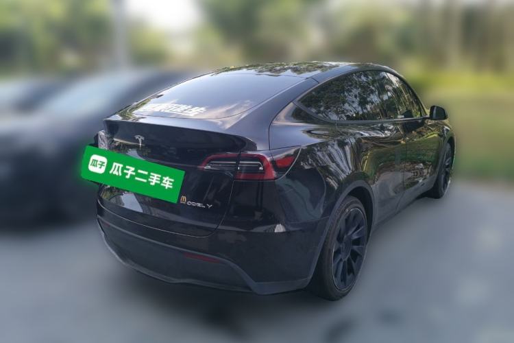 Used Tesla Model Y 2022 Rear-Wheel-Drive Version Rear Right 45 Deg
