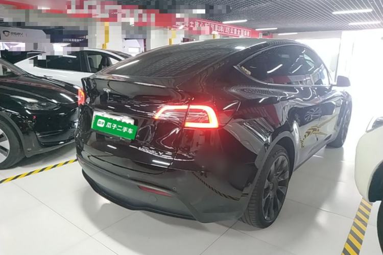 Used Tesla Model Y 2022 Revised Version Long-Range All-Wheel Drive Rear Right 45 Deg