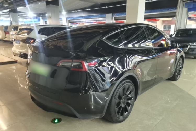 Used Tesla Model Y 2022 Revised Version Rear-Wheel Drive Rear Right 45 Deg