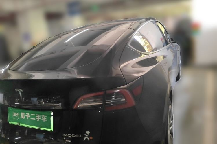 Used Tesla Model Y 2022 Revised Version Rear-Wheel Drive Rear Right 45 Deg