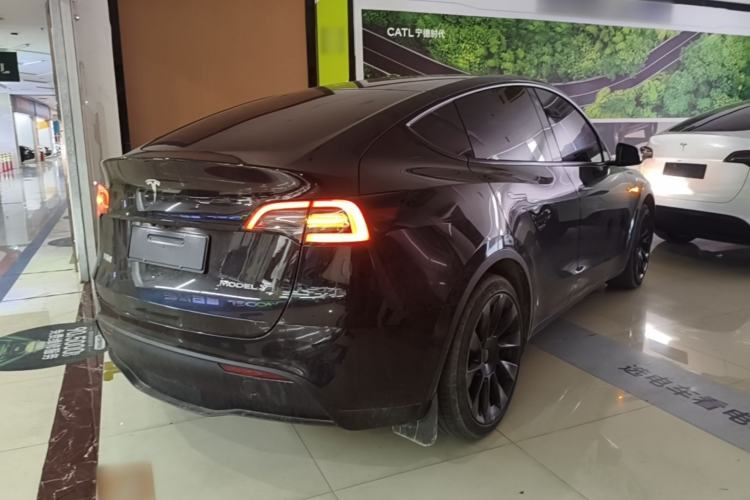 Used Tesla Model Y 2022 Revised Version Rear-Wheel Drive Rear Right 45 Deg