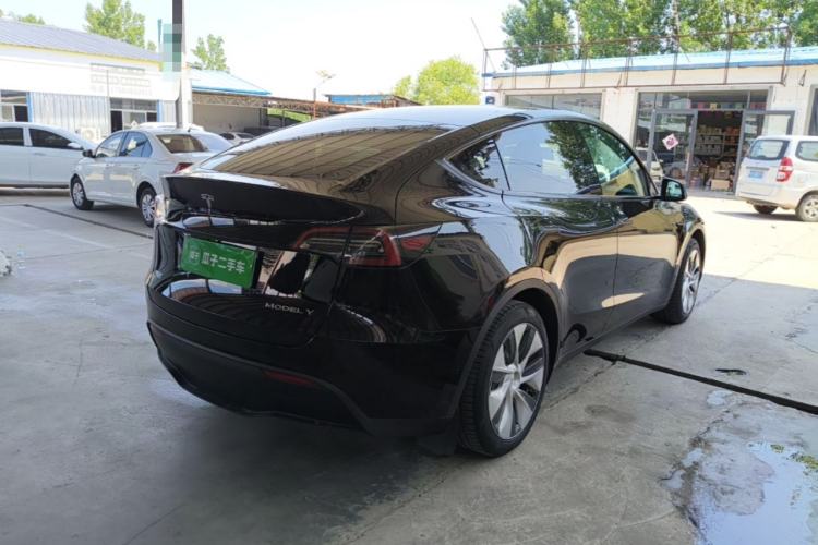 Used Tesla Model Y 2022 Revised Version Rear-Wheel Drive Rear Right 45 Deg