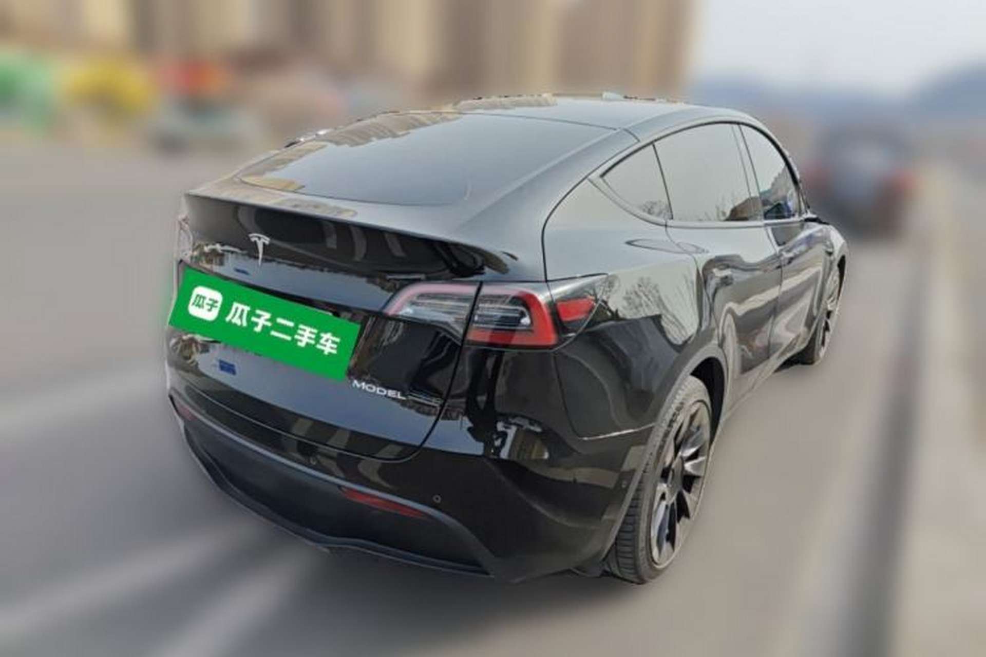 Used Tesla Model Y 2022 Revised Version Long-Range All-Wheel Drive Rear Right 45 Deg
