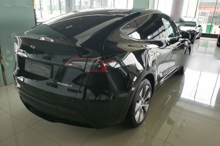 Used Tesla Model Y 2022 Revised Version Rear-Wheel Drive Rear Right 45 Deg