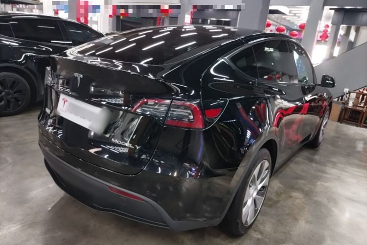 Used Tesla Model Y 2022 Revised Version Rear-Wheel Drive Rear Right 45 Deg
