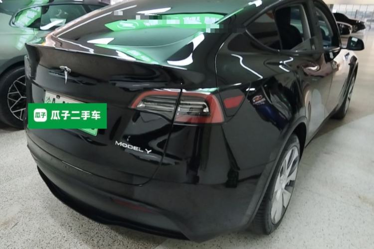 Used Tesla Model Y 2022 Revised Version Rear-Wheel Drive Rear Right 45 Deg