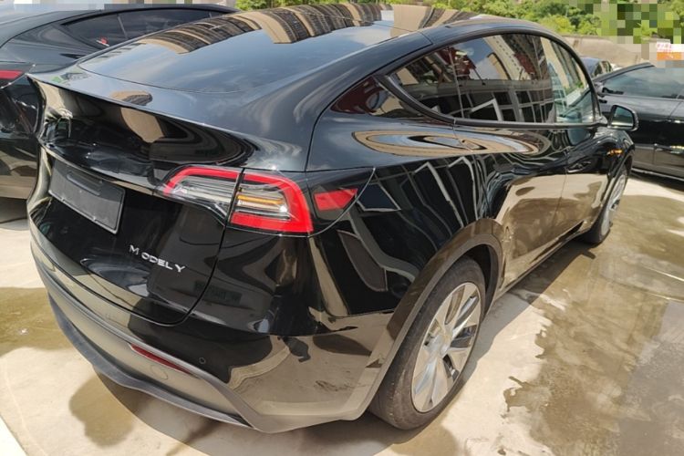 Used Tesla Model Y 2022 Revised Version Rear-Wheel Drive Rear Right 45 Deg