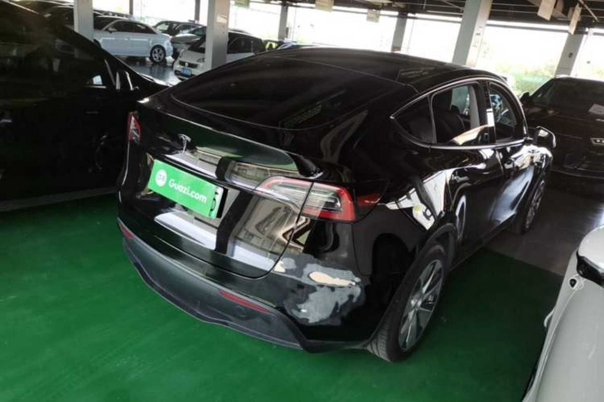 Used Tesla Model Y 2022 Revised Version Rear-Wheel Drive Rear Right 45 Deg