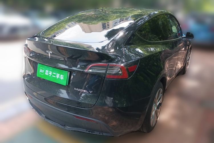 Used Tesla Model Y 2022 Revised Version Rear-Wheel Drive Rear Right 45 Deg