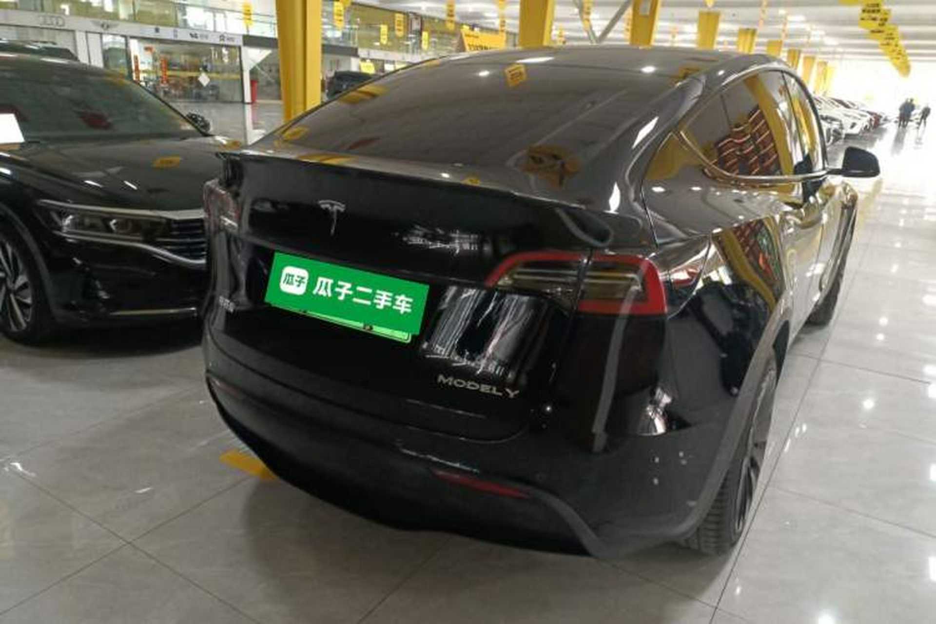 Used Tesla Model Y 2022 Revised Version Rear-Wheel Drive Rear Right 45 Deg
