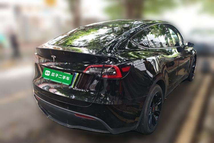 Used Tesla Model Y 2022 Rear-Wheel-Drive Version Rear Right 45 Deg