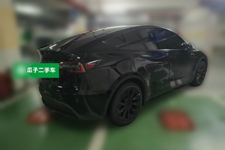 Used Tesla Model Y 2022 Long-Range All-Wheel-Drive Version Rear Right 45 Deg