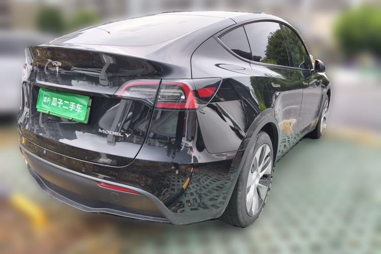 Used Tesla Model Y 2022 Revised Version Rear-Wheel Drive Rear Right 45 Deg