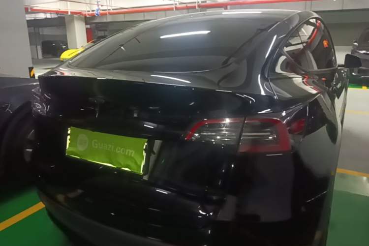 Used Tesla Model Y 2022 Revised Version Rear-Wheel Drive Rear Right 45 Deg