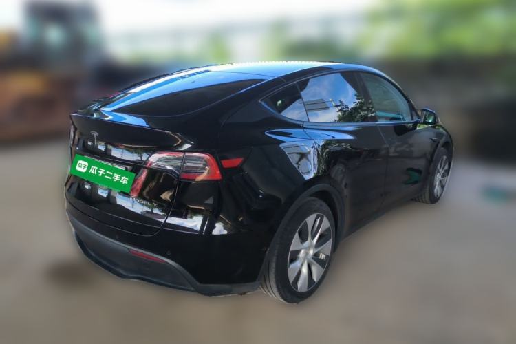 Used Tesla Model Y 2022 Revised Version Rear-Wheel Drive Rear Right 45 Deg