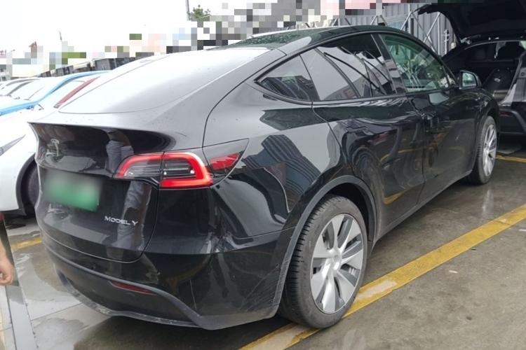 Used Tesla Model Y 2022 Revised Version Rear-Wheel Drive Rear Right 45 Deg