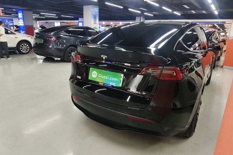Used Tesla Model Y 2022 Revised Version Rear-Wheel Drive Rear Right 45 Deg