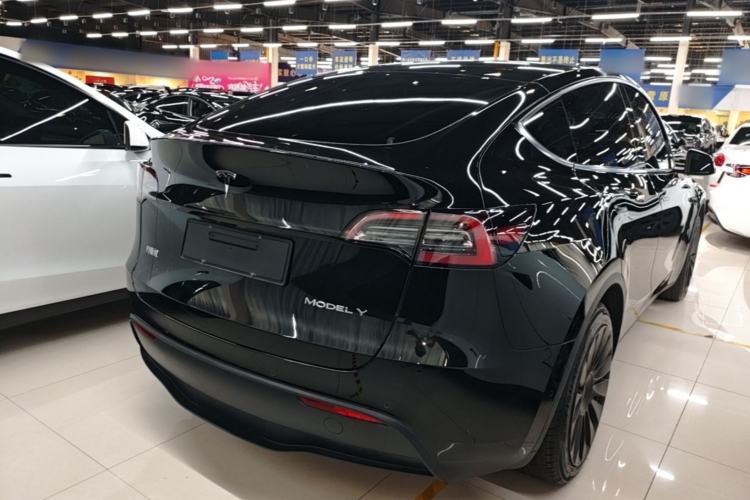 Used Tesla Model Y 2022 Revised Version Rear-Wheel Drive Rear Right 45 Deg