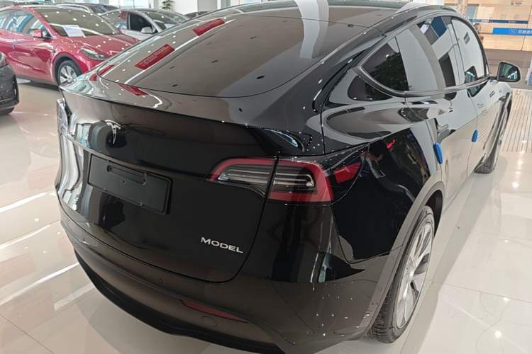 Used Tesla Model Y 2022 Revised Version Rear-Wheel Drive Rear Right 45 Deg