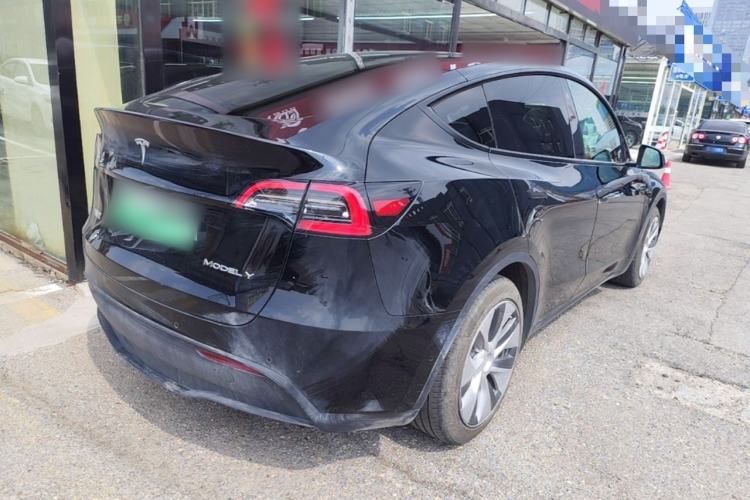 Used Tesla Model Y 2022 Revised Version Rear-Wheel Drive Rear Right 45 Deg