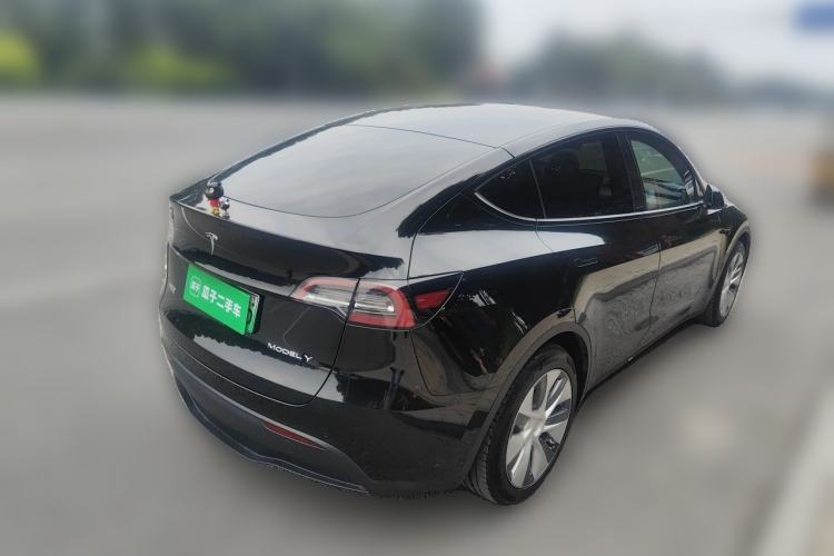 Used Tesla Model Y 2022 Revised Version Rear-Wheel Drive Rear Right 45 Deg