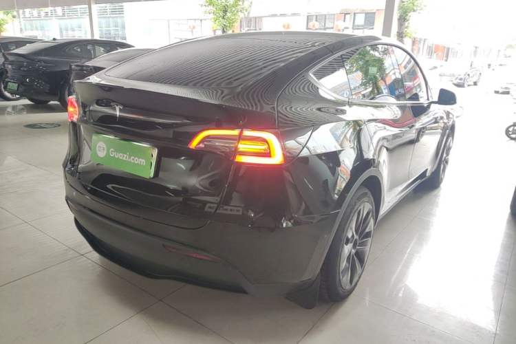 Used Tesla Model Y 2022 Revised Version Long-Range All-Wheel Drive Rear Right 45 Deg