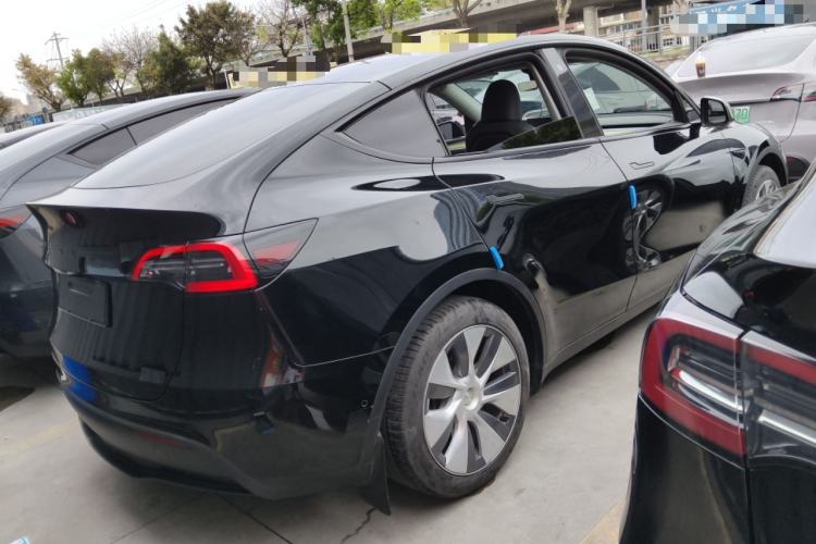 Used Tesla Model Y 2022 Revised Version Rear-Wheel Drive Rear Right 45 Deg