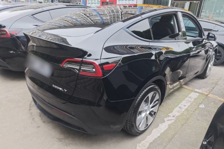 Used Tesla Model Y 2022 Revised Version Rear-Wheel Drive Rear Right 45 Deg