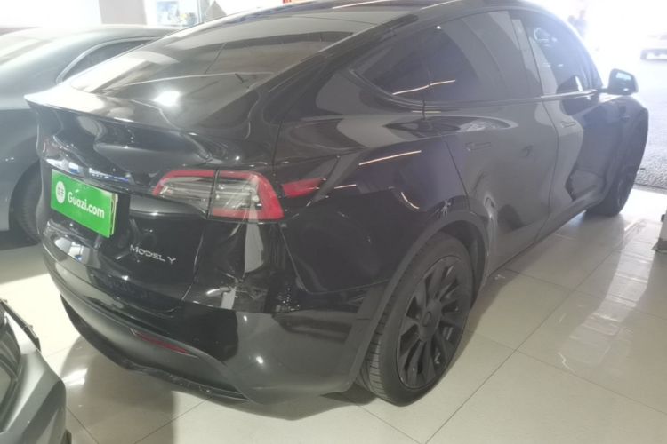 Used Tesla Model Y 2022 Rear-Wheel-Drive Version Rear Right 45 Deg