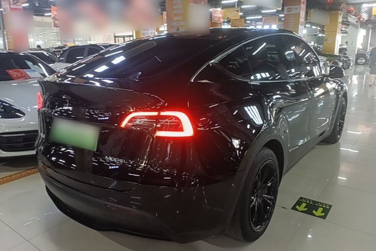Used Tesla Model Y 2022 Revised Version Rear-Wheel Drive Rear Right 45 Deg