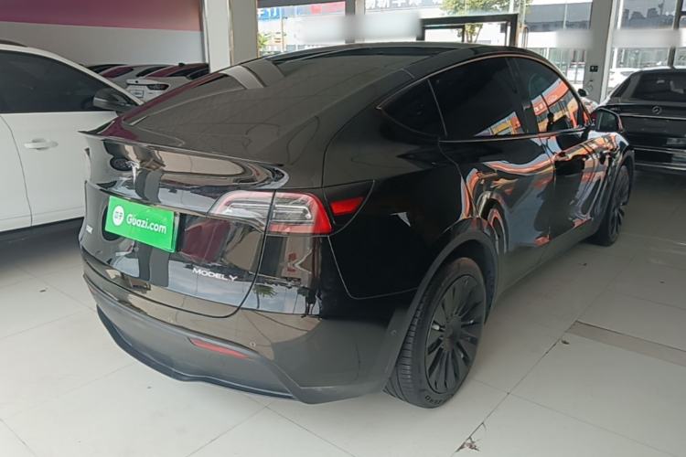 Used Tesla Model Y 2022 Revised Version Rear-Wheel Drive Rear Right 45 Deg