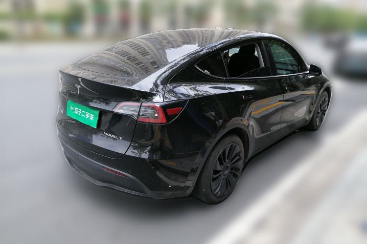 Used Tesla Model Y 2022 Revised Version Rear-Wheel Drive Rear Right 45 Deg