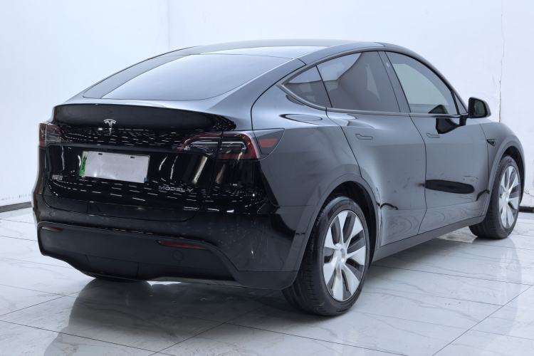 Used Tesla Model Y 2022 Revised Version Long-Range All-Wheel Drive Rear Right 45 Deg