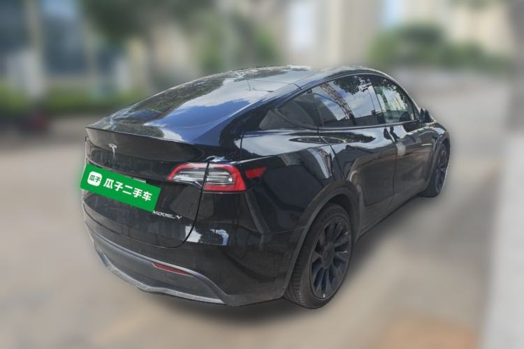Used Tesla Model Y 2022 Revised Version Rear-Wheel Drive Rear Right 45 Deg